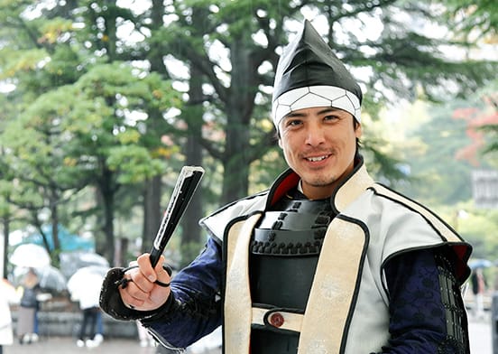 インタビュー奥州・仙台 おもてなし集団 伊達武将隊 片倉小十郎影綱