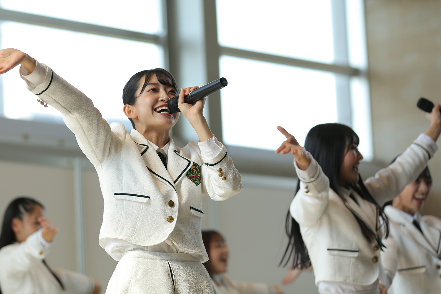 ほくりくアイドル部によるNFS応援ソングの披露１