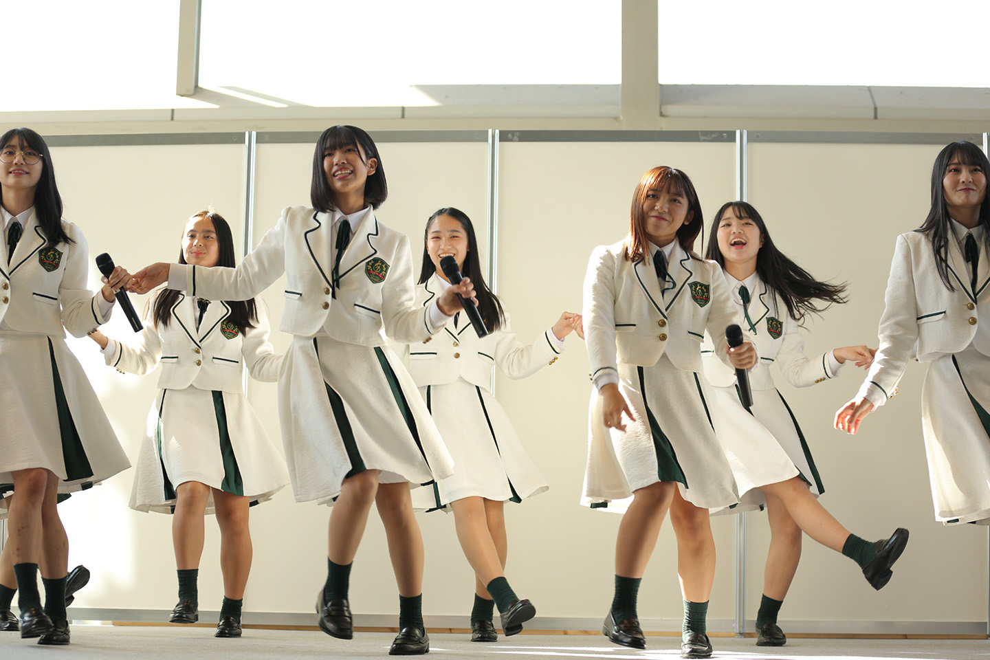 ほくりくアイドル部によるNFS応援ソングの披露２
